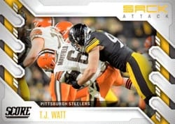 2022 Score Sack Attack T.J. Watt #SA-TW