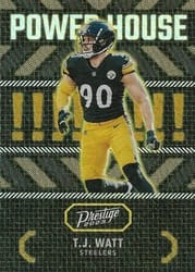 2023 Panini Prestige Power House T.J. Watt #20 card