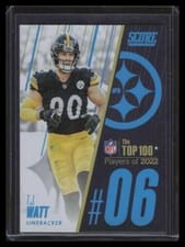 2023 Score Top 100 T.J. Watt #6 card