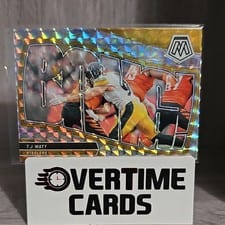 2024 Panini Mosaic Bang! T.J. Watt #3 card