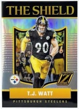 2024 Panini Zenith The Shield T.J. Watt #25 card