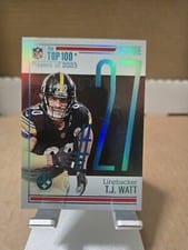 2024 Score Top 100 T.J. Watt #27 card