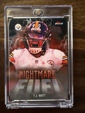 2025 Finest Nightmare Fuel T.J. Watt #NF-7 card