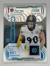 2025 Score Top 100 T.J. Watt #8 card