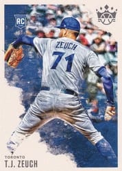 2020 Panini Diamond Kings Base Set T.J. Zeuch #133 card
