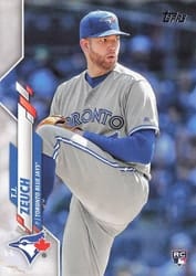 2020 Topps Base Set T.J. Zeuch #407 card