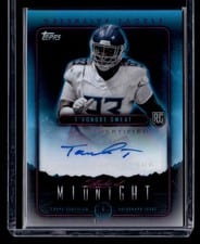 2024 Topps Midnight Stroke of Midnight Autographs T'Vondre Sweat #SMA-TVS card