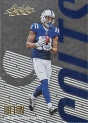 2018 Panini Absolute Base Set T.Y. Hilton #44 card
