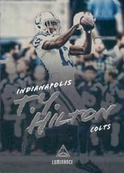 2018 Panini Luminance Base Set T.Y. Hilton #32 card