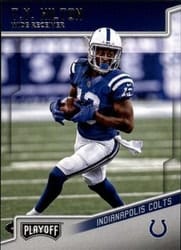 2018 Panini Playoff Base Set T.Y. Hilton #84 card