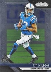 2018 Panini Prizm Base Set T.Y. Hilton #117 card