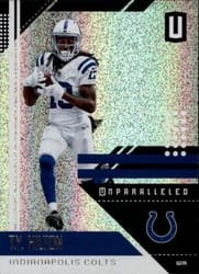 2018 Panini Unparalleled Base Set T.Y. Hilton #84 card