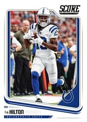 2018 Score Base Set T.Y. Hilton #137 card
