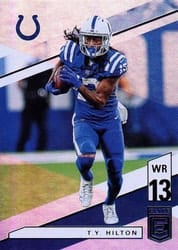 2019 Donruss Elite Base Set T.Y. Hilton #66 card