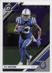2019 Donruss Optic Base Set T.Y. Hilton #45 card