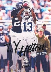 2019 Panini Luminance Base Set T.Y. Hilton #18 card