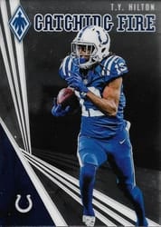 2019 Panini Phoenix Catching Fire T.Y. Hilton #23 card