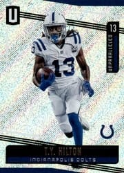 2019 Panini Unparalleled Base Set T.Y. Hilton #54 card
