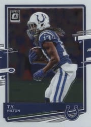 2020 Donruss Optic Base Set T.Y. Hilton #47 card