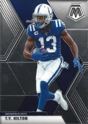 2020 Panini Mosaic Base Set T.Y. Hilton #91 card