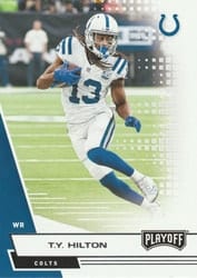 2020 Panini Playoff Base Set T.Y. Hilton #57 card