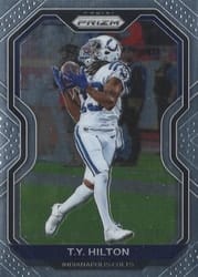 2020 Panini Prizm Base Set T.Y. Hilton #83 card