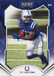 2021 Panini Playoff Base Set T.Y. Hilton #58 card