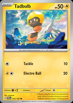 Twilight Masquerade Tadbulb #73 card