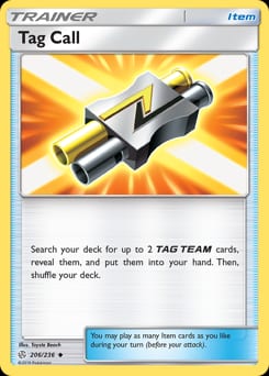 Cosmic Eclipse Tag Call #206 card