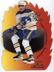 2022-23 SkyBox Metal Universe Hot Shots Tage Thompson #13 OF 20 HS card