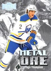 2022-23 SkyBox Metal Universe Metal Ore Tage Thompson #MO-3 card