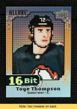 2023-24 Upper Deck Allure 16-Bit Tage Thompson #B-9 card
