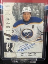 2025-26 Upper Deck Artifacts Autofacts Tage Thompson #AF-TT card