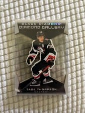 2025-26 Upper Deck Black Diamond Diamond Gallery Tage Thompson #DG-TT card