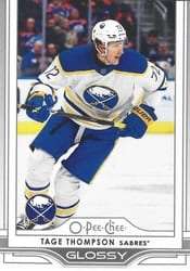2025-26 Upper Deck O-Pee-Chee Glossy Tage Thompson #OG-17 card