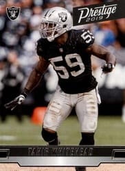 2019 Panini Prestige Base Set Tahir Whitehead #27 card