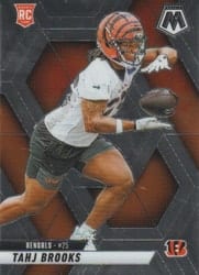2025 Panini Mosaic Base Set Tahj Brooks #400 card