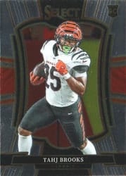2025 Panini Select Base Set Tahj Brooks #158 card