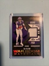 2025 Panini Absolute War Room Materials Tai Felton #WRM-TFN card