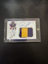 2025 Panini National Treasures Rookie Patch Autographs Tai Felton #180 card