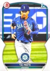 2023 Bowman Draft Base Set Tai Peete #BD-28 card