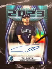 2023 Bowman Draft Class of 2023 Autographs Tai Peete #23A-TP card