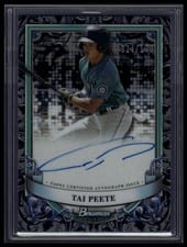 2024 Bowman Sterling Prospect Autographs Tai Peete #PA-TP card
