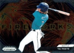 2024 Panini Prizm Fireworks Tai Peete #13 card