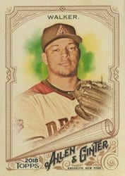 2018 Topps Allen & Ginter Base Set Taijuan Walker #296 card