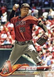 2018 Topps Base Set Taijuan Walker #360 card