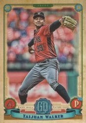 2019 Topps Gypsy Queen Base Set Taijuan Walker #87 card