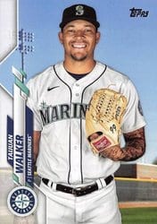 2020 Topps Update Base Set Taijuan Walker #U-254 card