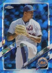 2021 Topps Chrome Update Sapphire Edition Base Set Taijuan Walker #US26 card