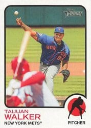 2022 Topps Heritage Base Set Taijuan Walker #126 card
